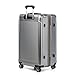 Travelpro Platinum Elite Hardside Expandable Checked Luggage, 8 Wheel Spinner, TSA Lock, Hard Shell Polycarbonate Suitcase, Metallic Sand, Checked Large 28-Inch