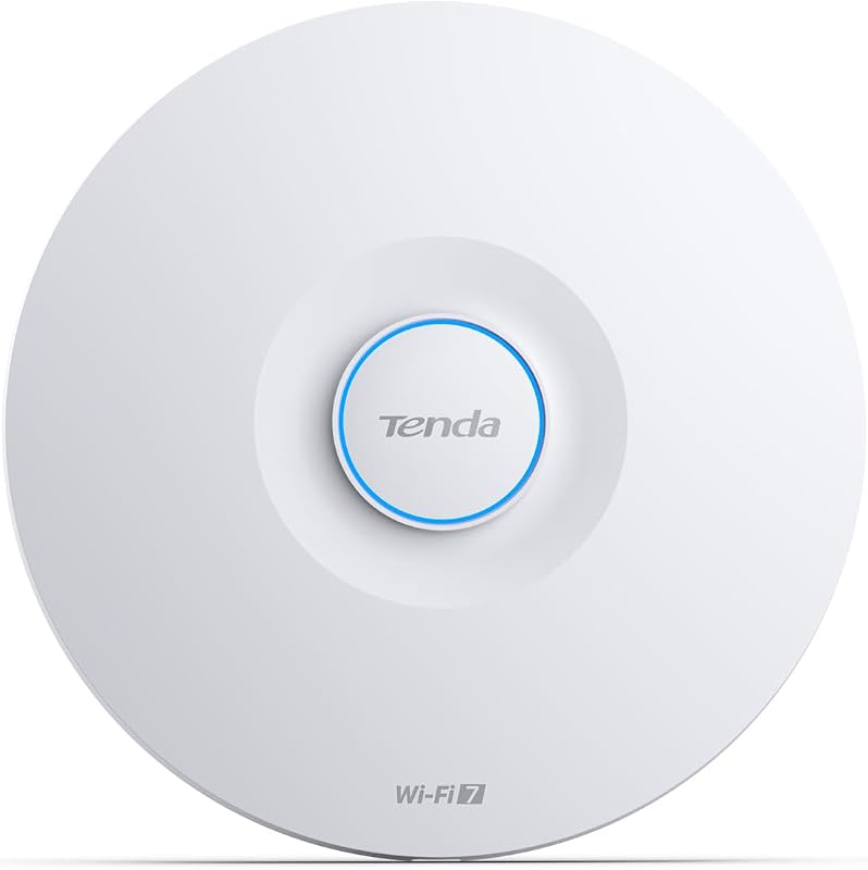 BE5010 WiFi 7 Wireless Access Point | 2.5G PoE+ Input & 1G LAN Port | Dual Band 5010 Mbps | PoE+ Powered, Adapter Included | Cloud/App/Web Managed | Fast Roaming | VLAN & WPA3 for Business (i36)
