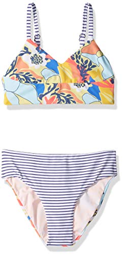 Image of Maaji Girls' Long Line Fixed Triangle Bikini Swimsuit Set