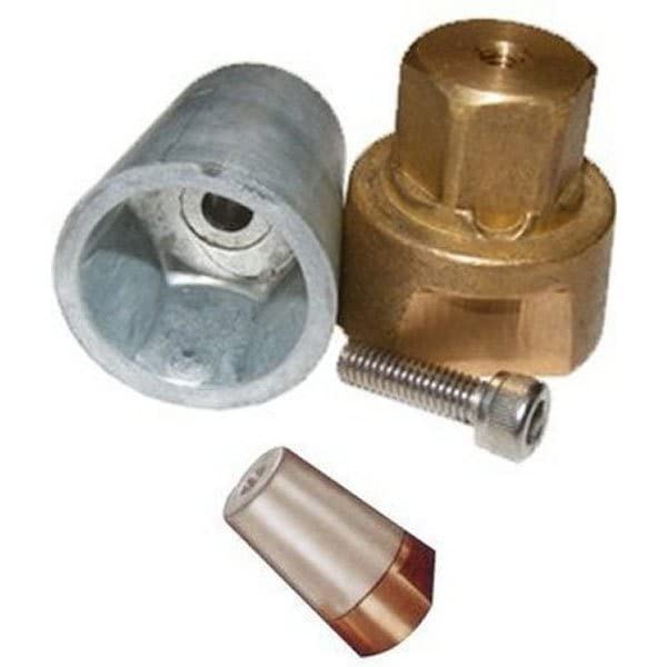 Anode eje radice 30mm pour éviter les piqûres de rouille sur hélice de bateau