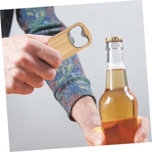 Porte clés ouvre bouteille bois pour ne plus chercher de décapsuleur - 4