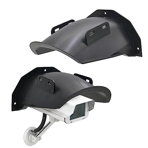 DBOO Rain Cover Shield Waterproof Protective Housing Sun Shade CCTV Security Camera Cover Rain Shield Sun Glare Shade with Screws Replacement for Arlo, Blink, Ring, Most Bullet and Dome Cameras