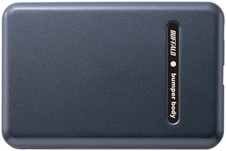 Buffalo HD-PHS120U2/UCBK USB 2.0 Connection, 5400 Rotation, Shockproof, Bus Power, Portable HD Power Supply Cable, 120GB Black