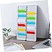 HORIALENCE Wall Mounted Card Holder Rack Slot Attendance Cards Organizer for Warehouse Material Storage Id Ic Card Display Sleeve Efficient Tag Card Storage