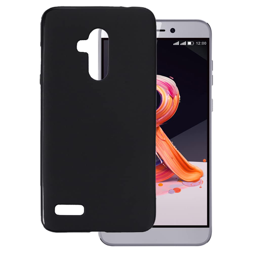 for Leagoo T8S Ultra Thin Phone Case, Gel Pudding Soft Silicone Phone Case for Leagoo T8S 5.50 inches (Black)