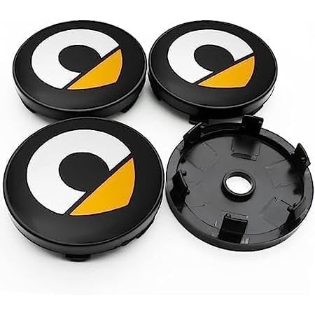 Cache Moyeux Pour Smart EQ Fortwo (C453) 2020- - 4 Pièces, 60mm, Anti-Rouille, Protection Jante - 3