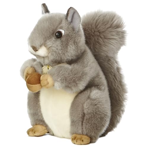 Aurora World Miyoni Grey Squirrel 8" Plush - Thumbnail 2