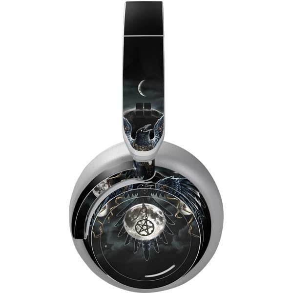 Skinit Decal Audio Skin Compatible with Surface Headphones - Originally Designed Crow and Moon Phases by Sarah Richter Design