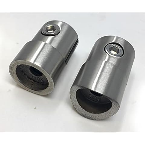 Blechhalter Edelstahl V2A Lochblechhalter Plattenhalter 1 Stück nach Auswahl flach oder rund 42,4 (Flach) Cover