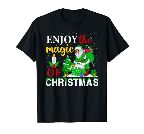 Disfruta de la música de Navidad divertida Camiseta