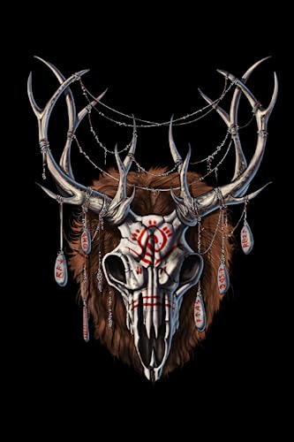 Cryptozoology Notebook: Wendigo Cryptid Creature Cryptozoology Black Lined Notebook