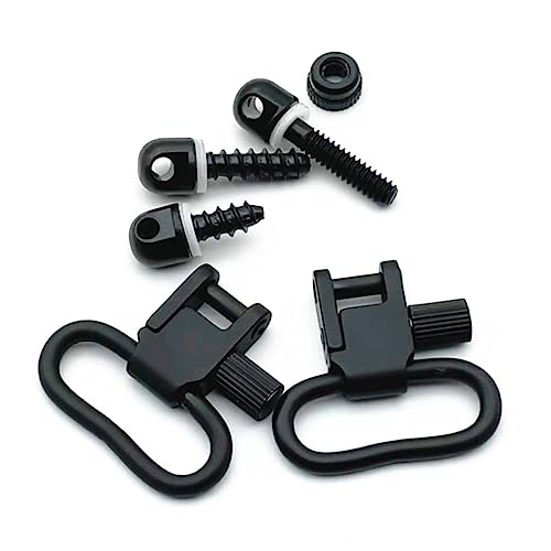 Image of Metal 1 1.25 1.5 inch Sling Swivels with Screws 2 Point Sling Attachment Clips