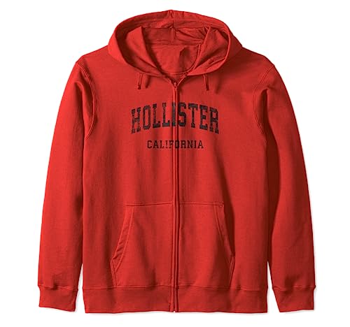 Hollister California CA Athletisches Sportdesign im Vintage-Stil...