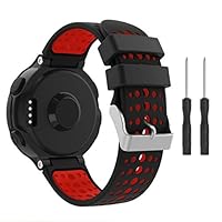 TOPsic Compatible Forerunner 235 Strap, Soft Silicone Sport Band Special Camouflage Design Replacement Watch Wristband for Forerunner 235/220 / 230/620 / 630/735 Smart Watch