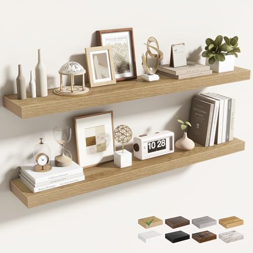 Acovy 40 Inch Floating Shelves for Wall 2 Pack, 40"