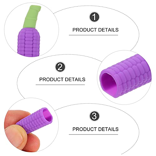 UKCOCO Siliconen Etui Cartoon Maïs Ontwerp Stylus Houder Mouw Huid Pocket Cover Accessoires Compatibel Met Potlood 2… - Image 6