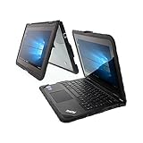 Gumdrop Cases DropTech Protection for Lenovo Thinkpad Yoga 11e (2017) WINDOWS version - Black, Rugged, Shock Absorbing, Custom Molded Laptop Cover