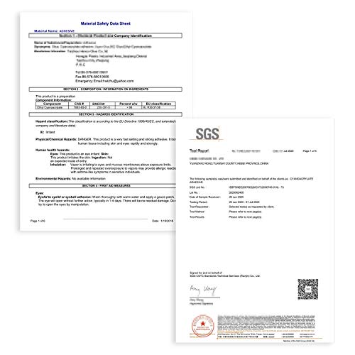 20 Pcs Tiphulan Professional Nail Glue For Nail Tips, Acrylic Nails, Press On Nails - 40G Large Capacity, Super Strong, Quick-Drying & Long-Lasting, 2G Per Glue - Easy To Open #TOP1