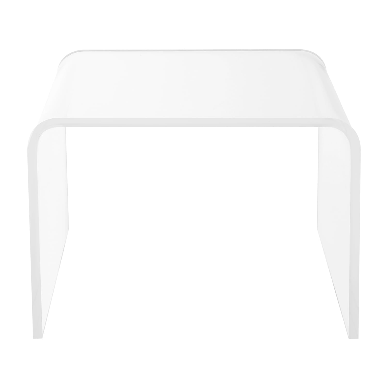 Nowoczesny stołek prysznicowy, krzesło prysznicowe, obciążenie 50 kg, 32 x 23 x 23 cm, wielofunkcyjny: siedzisko, stoisko, stojak wystawowy, nowoczesny design, do salonu, korytarza, biura, bez montażu