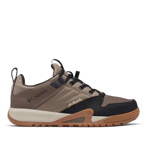 Columbia Columbia Mens Landroamer Trailrider Hiking Shoe, Wet Sand/Canyon Sun, 8