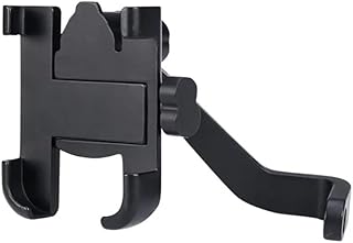 حامل موبايل عالمي للدراجات بهيكل معدني بالكامل ودوار 360 درجة للدراجة والسكوتر والموتوسيكلات والسكوتي بتصميم متوافق مع جميع الهواتف الذكية من اتوراي