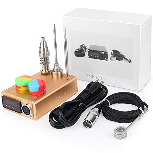 Digital Temperature Controller with 5ft Kevlar Wrapped Heater Coil (Gold)