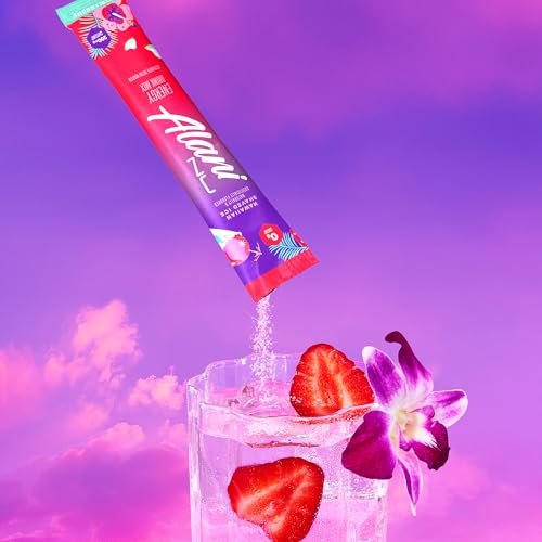 Image of Alani Nu HAWAIIAN SHAVED ICE, Energy Sticks Drink Powder, 200mg Caffeine, Pre Workout Performance with Antioxidants, On-The-Go Drink Mix, Biotin, B Vitamins, Zero Sugar, 5 Calories, 10 Pack