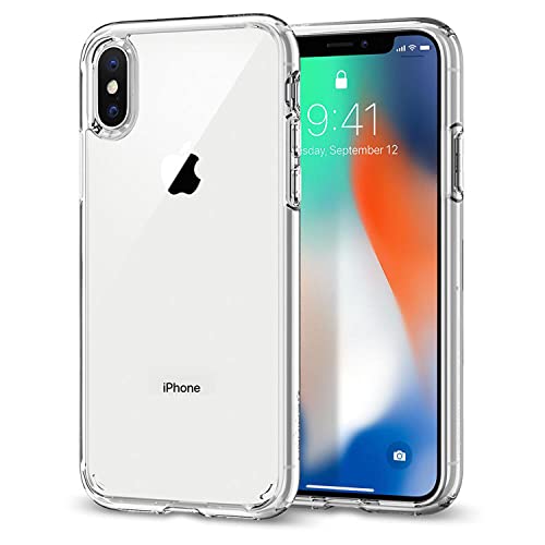 PhoneThrone COVER CUSTODIA PER APPLE IPHONE X/XS TRASPARENTE TPU SLIM MORBIDA