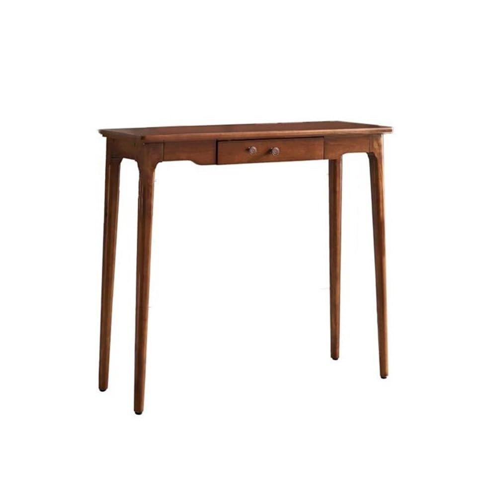 Mesa de recibidor consola para pasillo pequeña con cajón para sala de estar grande