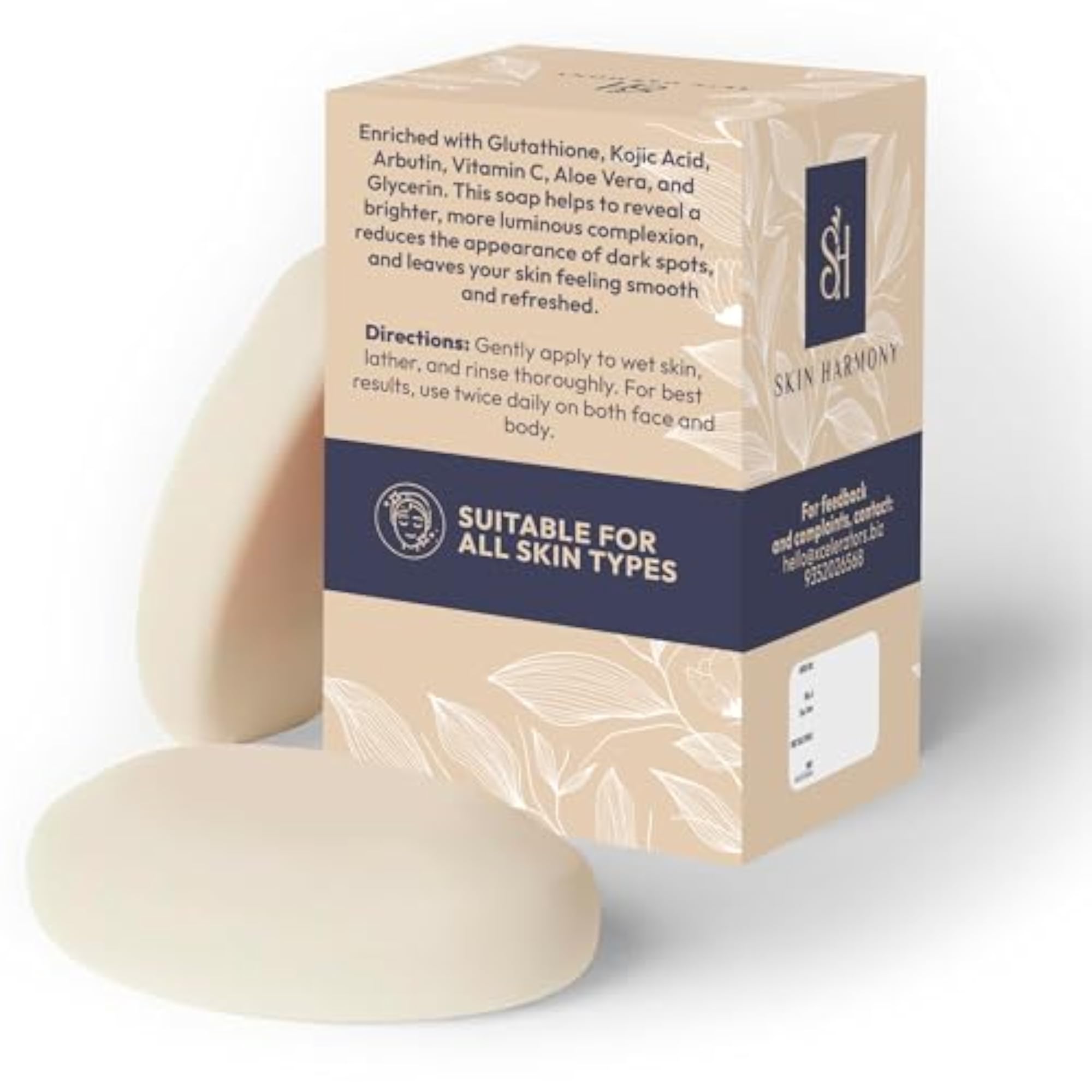 Kojic & Glutathione Brightening Soap | Pack of 2