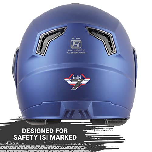 Image of Steelbird SBA-7 7Wings ISI Certified Flip-Up Helmet for Men and Women