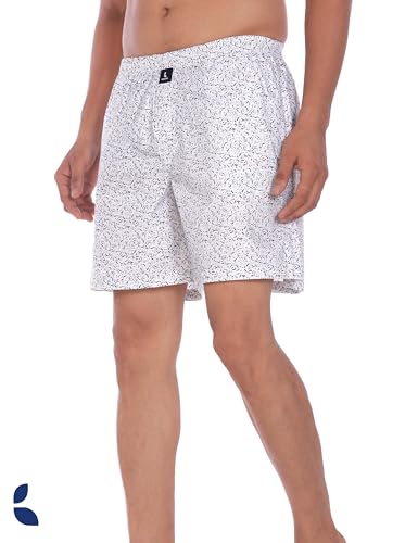 Image of Cotton Boxer Shorts for Men, Breathable, Comfortable & Lightweight (Pack of 2)
