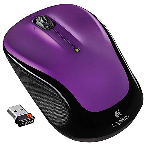 Image of Logitech Wireless Mouse M325 with Designed-for-Web Scrolling - Vivid Violet (910-003120)