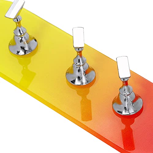 THE STYLE SUTRA® Press On Nail Stand Nail Salon Equipment Nail Art Set Accessories for Salon Red and Yellow | Nail Care, Manicure & Pedicure | Nail Art Accessories