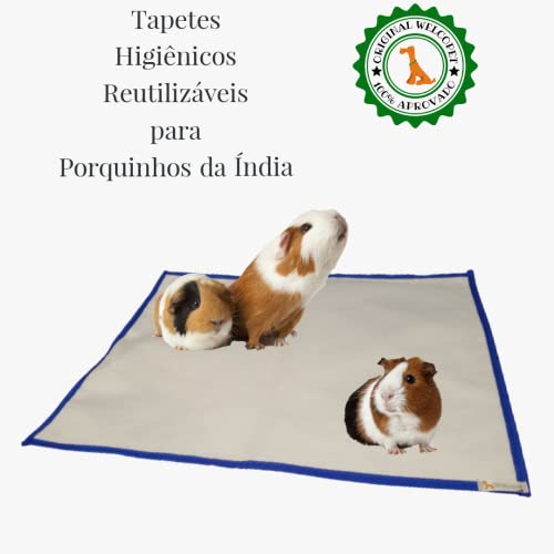 Tapetes Higiênicos Reutilizáveis e Laváveis para Cães Tam M (60 x 70cm) (Borda Sortida) (Borda Sorti