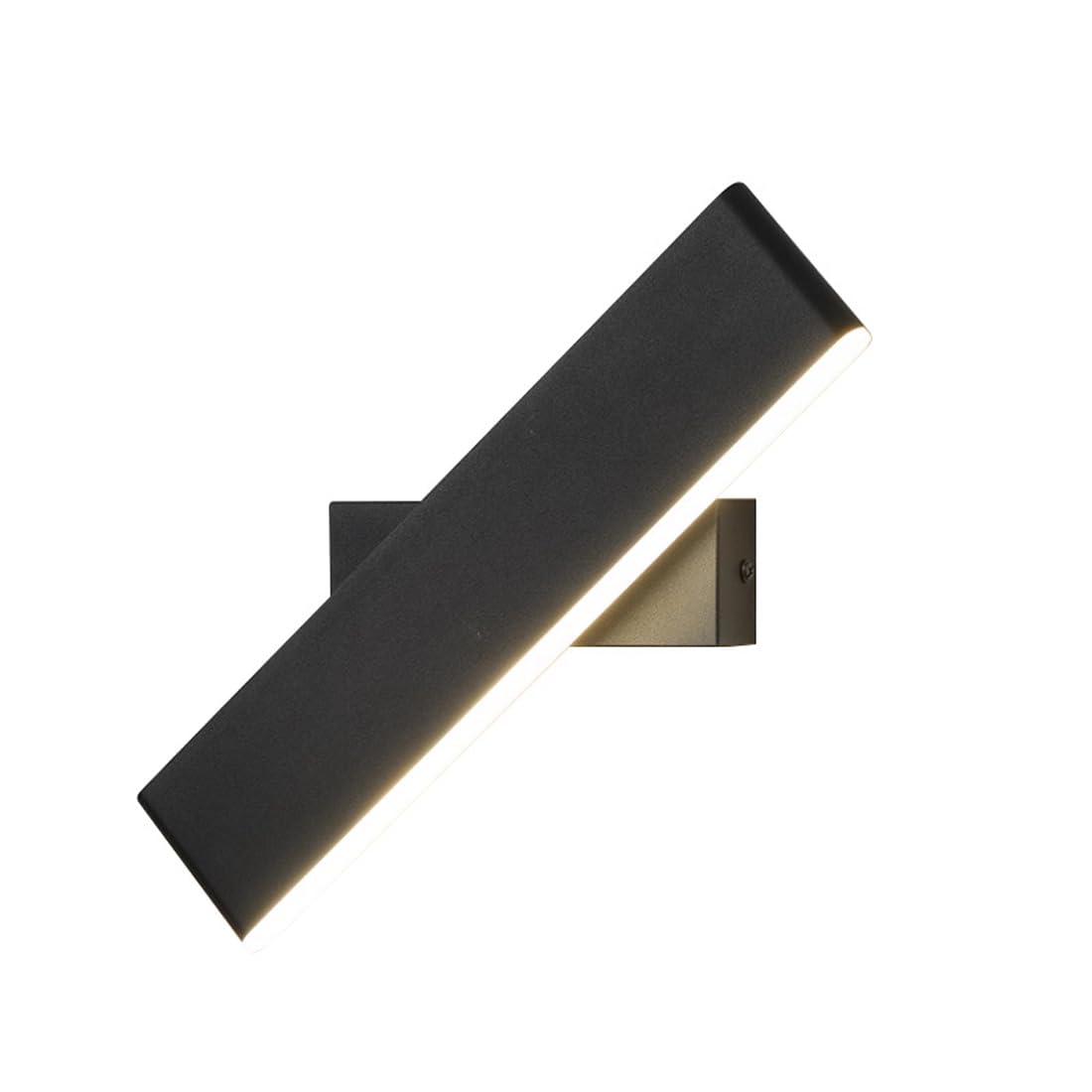 ITOSUI LED Wall Sconce - 3000K Hardwired Black Light Fixture for Bathroom, Living Room, Kitchen, and More(Dark)