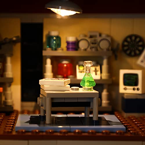 BRIKSMAX Led Beleuchtungsset für Lego Ghostbusters Feuerwehr-Hauptquartier - Compatible with Lego 75827 Bausteinen… – Bild 5