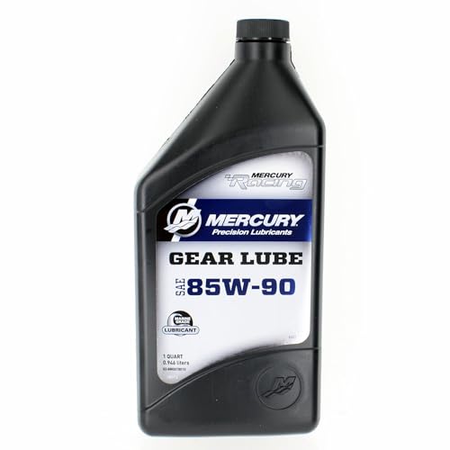 Mercury Marine New OEM SAE 85W-90 Racing Gear Lube 1Qt., 92-8M0078015