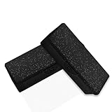 Manicure Tool Box, Nail Tool Organizer Personal Nail Box Storage Case for Organizing, Container for Nail Supplies Clear Plastic Nail Tool Box for Manicure Pedicure Kit (2 Pack)