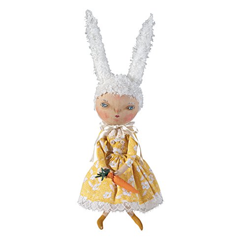 Joe Spencer Rosalie 18.5 Fabric Girl Rabbit Gathered Traditions Fgs70793
