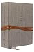 NKJV, Journal the Word Reference Bible, Cloth over Board, Gray, Red Letter Edition, Comfort Print: Let Scripture Explain Scripture. Reflect on What You Learn.