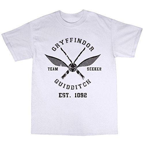 Image of Bees Knees Tees Quidditch T-Shirt White