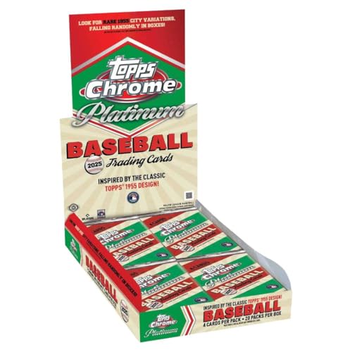 2025 Topps Chrome Platinum Anniversary Baseball Hobby Box