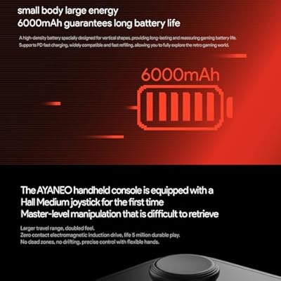 AYA NEO Pocket DMG: Handheld Gaming Console with 3.92 OLED Display, 8GB RAM, 128GB Storage, Wi-Fi 6, Bluetooth 5.3, Snapdragon G3x Gen 2, Android 13, 6000mAh Battery