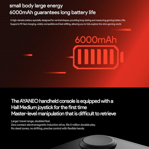 Image of AYANEO Pocket DMG: Handheld Gaming Console with 3.92 inch OLED Display, 16GB RAM, 512GB Storage, Wi-Fi 6, Bluetooth 5.3, Snapdragon G3x Gen 2, Android 13, 6000mAh Battery