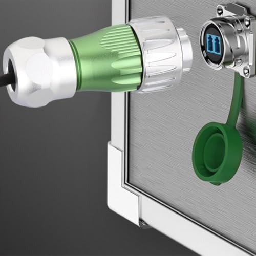 Conector LC fibra óptica impermeable IP68 para energía solar 6