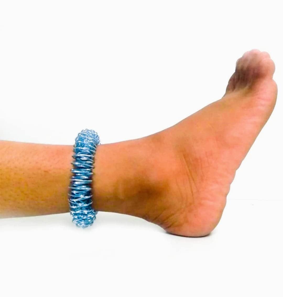 ACS Special Sujok Acupressure Massager Ring Leg Ring, Wrist Ring And Finger Rings, Silver ACS Special Sujok Acupressure Massager Ring Leg Ring, Wrist Ring And Finger Rings, Silver