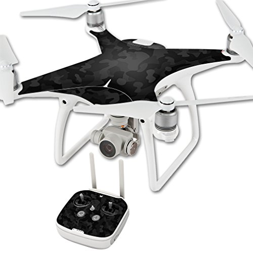 MightySkins Black Camo DJI Phantom 4