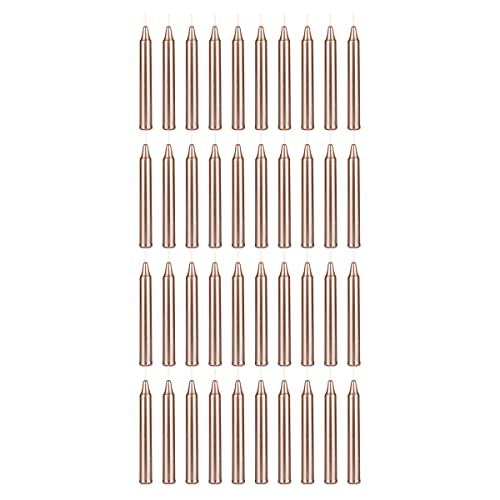 Mega Candles Unscented Mini Taper Chime Spell Candles 40 Count 4" x 1/2"
