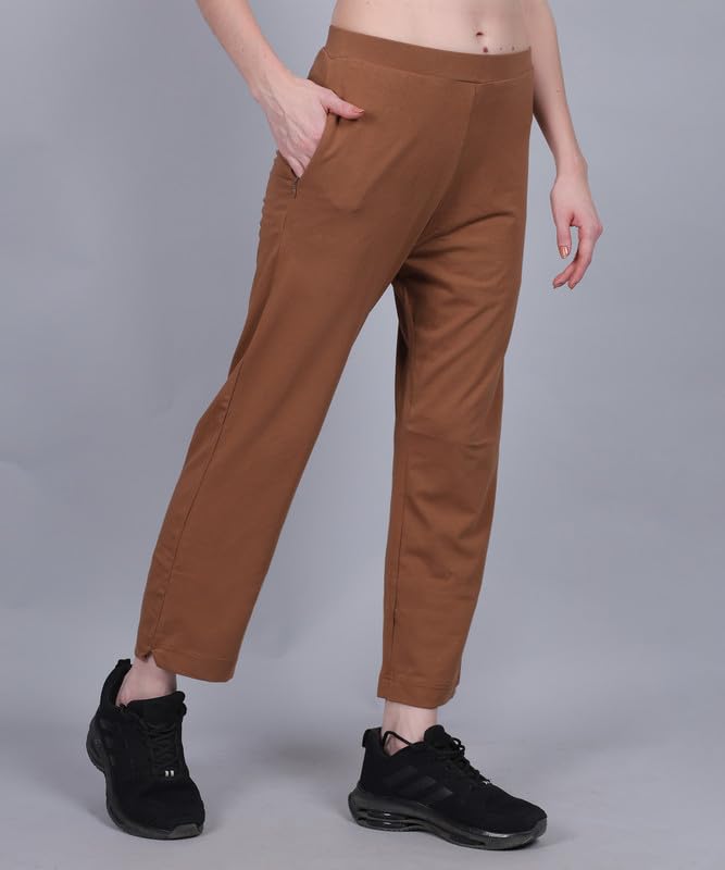 Image of Women's Cotton Light Weight Comfortable, Stretchable, Breathable & Soft Pant Style Jeggings